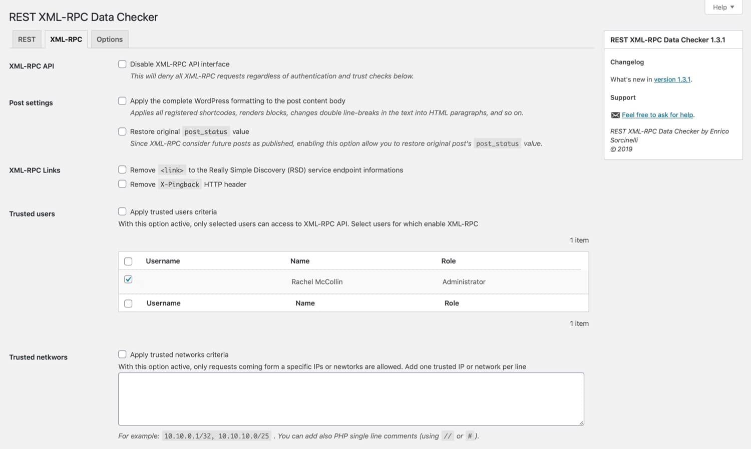 rest-xml-rpc-data-checker